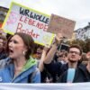 Students strike across Germany against military service