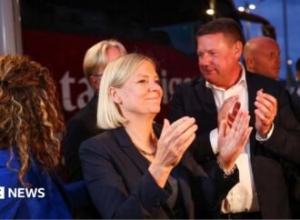 Swedish party blocs tied after Sunday vote, projections say