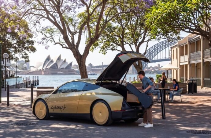Tesla Cybercab Australian tour will spans 7 cities, 14 locations starting September 2026
