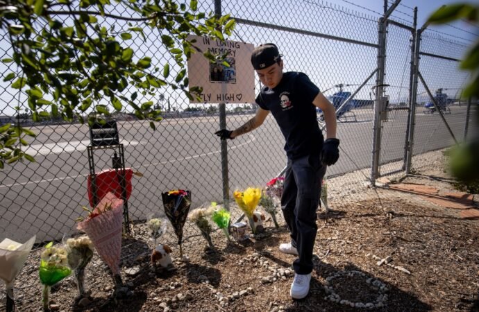 The driver who slammed into an LA bus before a news helicopter crash is charged with murder