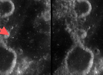 The moon’s new crater is 728 feet wide and a once-in-a-century find