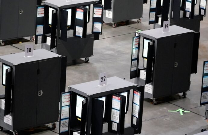 The secret ballot has been an article of faith in US elections. That’s being tested in Georgia