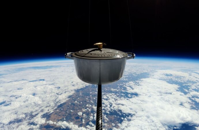 To Boldly Dough! Le Creuset Sent Its New Star Trek Cooking Collection Into Space