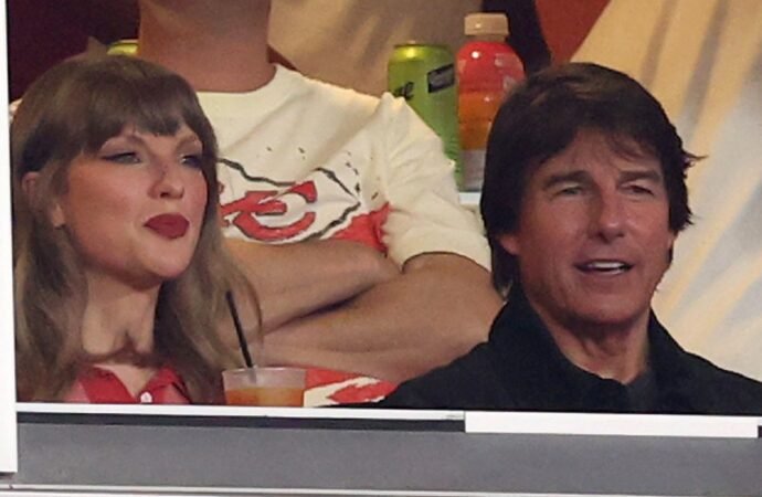 Tom Cruise Says Taylor Swift Was ‘Schooling Me on Football’ at Chiefs Game, Calls Her a ‘Brilliant Musician and Director’