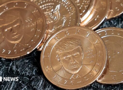 Trump $1 coin makes him first living president on US currency in a century