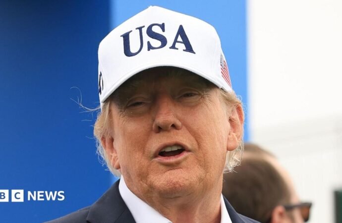 Trump: US president doubles down on united Ireland comments on day two of visit