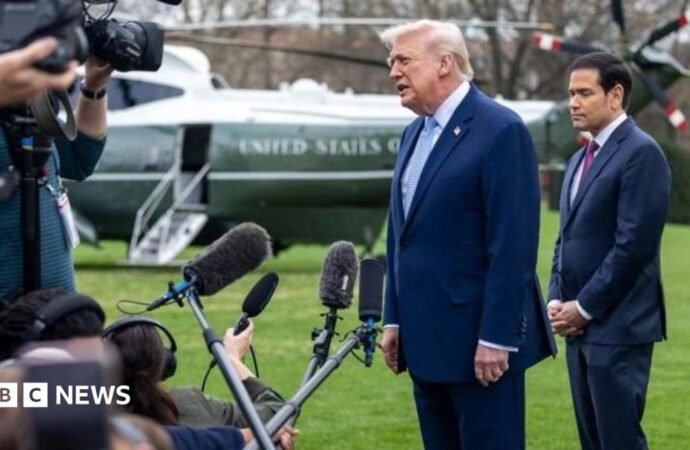Trump administration accuses banned media outlets of ‘falsehoods’ ahead of court hearing