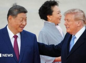 Trump offers warm welcome as China’s Xi arrives for US visit