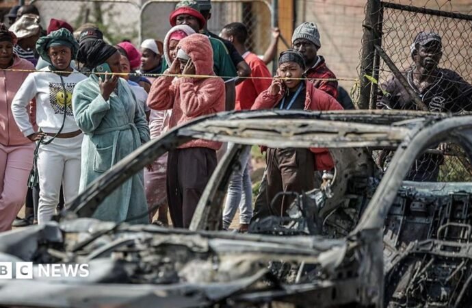 Two mass shootings in South Africa leave 27 dead