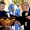 US and China must act as responsible powers together, Xi says as Trump toasts friendship at state dinner