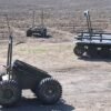 Ukrainian war robots with microphones and speakers are listening in and broadcasting surrender messages to Russian troops