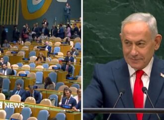Watch: UN delegates walk out of Benjamin Netanyahu’s speech