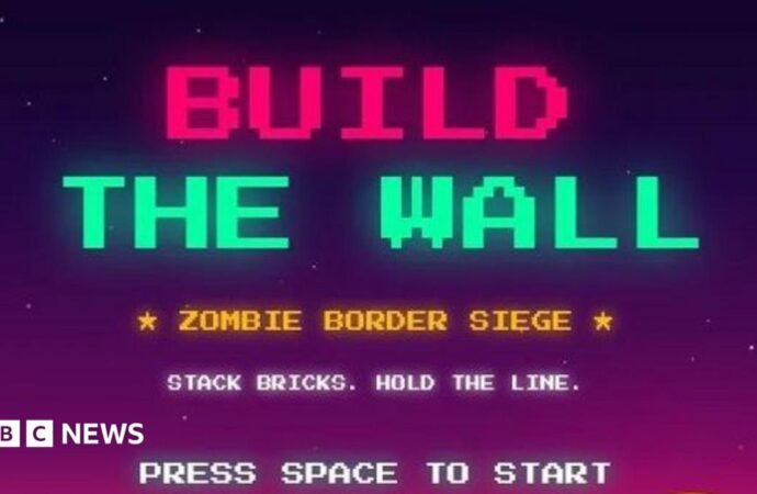 White House pulls Tetris-style ‘Build The Wall’ game after copyright concern