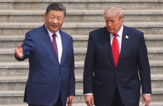 Xi heads into Trump visit after making China into a global force since 2015