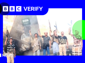 Yemen: Wreckage of downed Saudi fighter jet seen in verified video