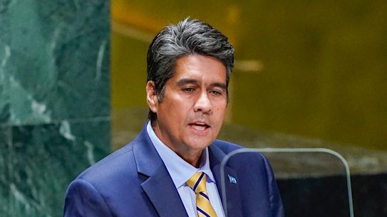 Palau’s President Surangel Whipps