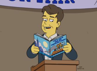 ‘The Simpsons’ Boss on Season Premiere Guests Emma Thompson and Colin Jost; ‘Treehouse of Horror’ Spoilers; Jack in the Box Meal Easter Eggs and Movie Update