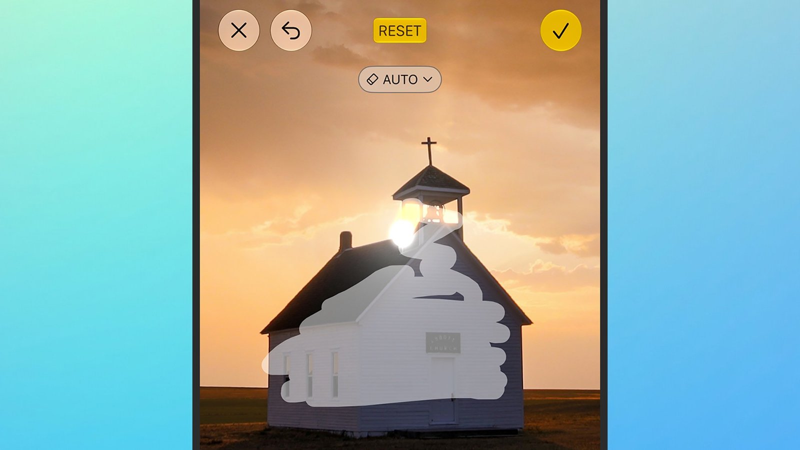 A screenshot of the Clean Up feature in iOS 27