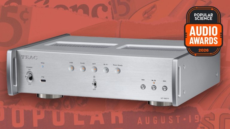 TEAC NT-507T network transport in silver