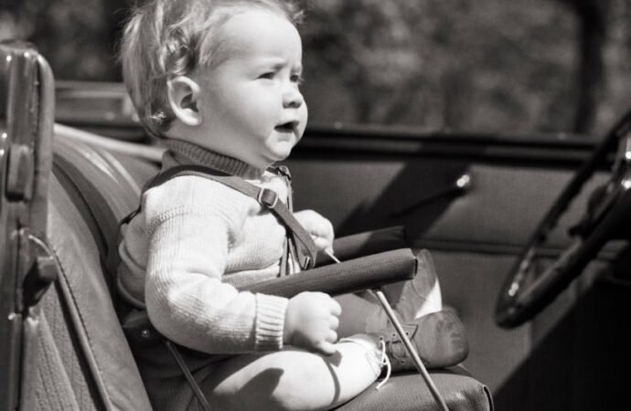 13 unbelievable child car seats from the past century