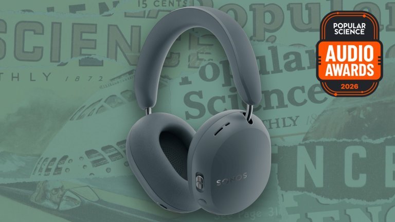 Sonos Ace Ultra wireless headphones in gray-green