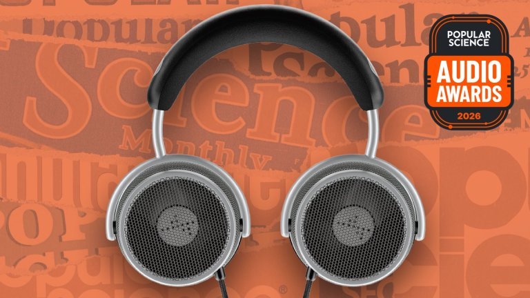 Grell OAE2 open-back headphones with silver mesh ear cups