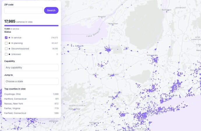 A Privacy Company Just Saved the Clearest Flock Surveillance Map I’ve Seen – CNET