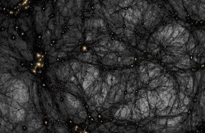 APOD: 2026 October 25 – Dark Matter in a Simulated Universe – NASA Science