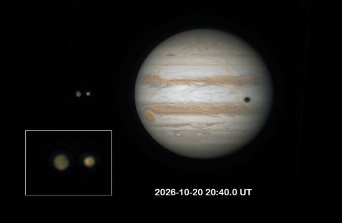 APOD: 2026 October 28 – The Mutual Occultation of Ganymede and Io – NASA Science