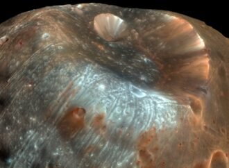 APOD: 2026 October 9 – Stickney Crater – NASA Science