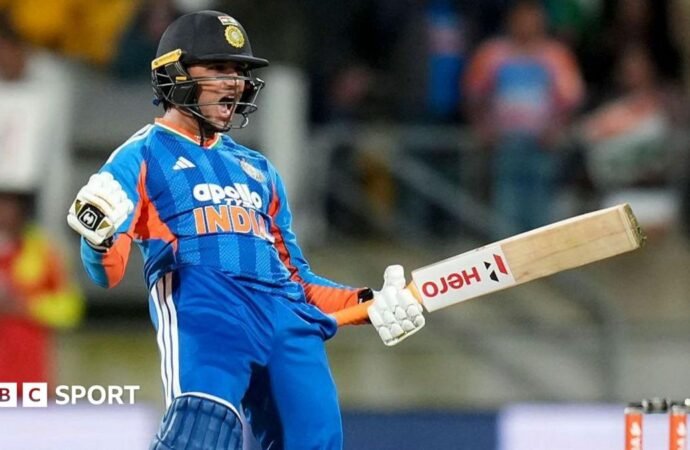 Abhishek Sharma hits 35-ball century as India seal T20 series win over New Zealand