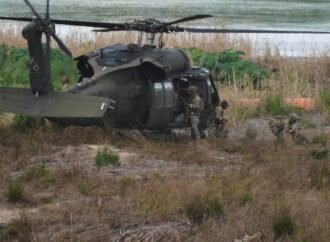 After surging troops to the border, US Army showcases a quieter Rio Grande
