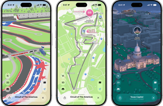 Apple Maps Gets a Ticket to Austin for the F1 Grand Prix – CNET