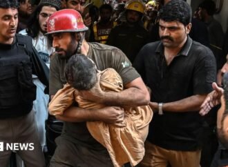 At least 27 pupils and teacher killed after Pakistan school roof collapses