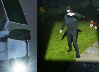 Baseus’ new security camera has a spotlight that tracks and follows moving targets
