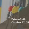 Current price of oil as of Oct. 22, 2026 | Fortune