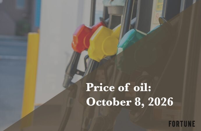 Current price of oil as of Oct. 8, 2026 | Fortune