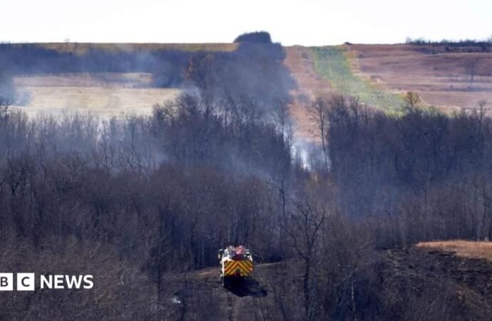 Deadly fire at Canada military base moved a kilometre ‘in 30 to 60 seconds’