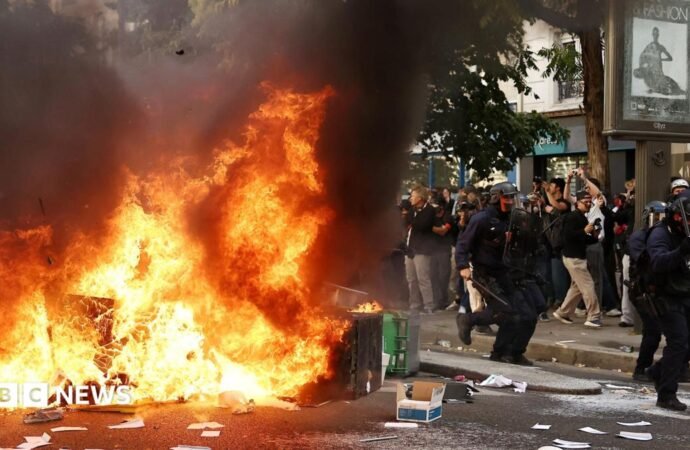 France halts use of stun grenades after boy’s hand blown off in student protests