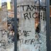 France protests: Burnt out cars and shattered glass on Paris streets after protests turn to riots and looting