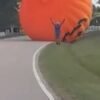 Good grief, Charlie Brown! Giant inflatable pumpkin takes pre-Halloween flight