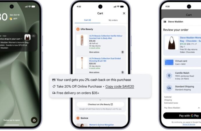 Google launches its ‘universal’ online shopping cart ahead of the holidays
