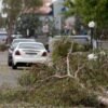 Hail the size of golf balls pummels parts of Arizona as rare storm moves through the West