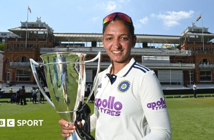 Harmanpreet Kaur: India batter steps down as national team captain in all three formats