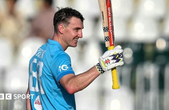 Harry Brook hits 202 for England against Sri Lanka in ODI tri-series