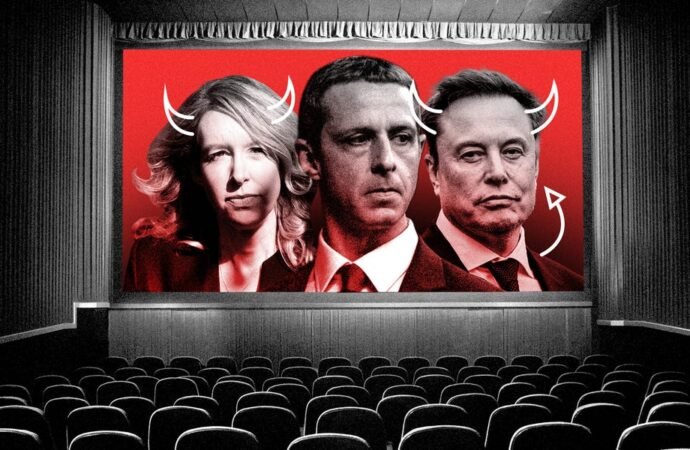 Hollywood’s uncanny evolution of evil billionaire tech bros, from “The Spy Who Loved Me” to “Musk.”