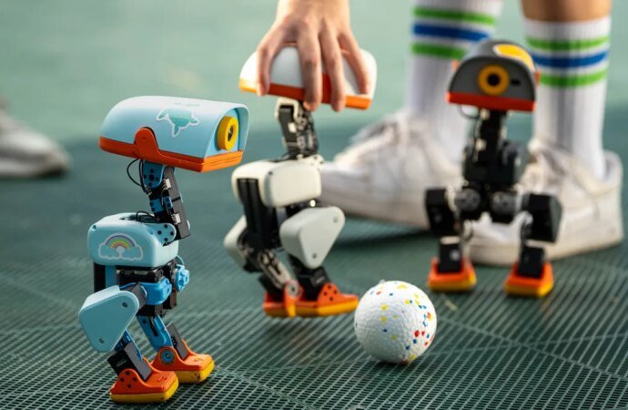 Hottest toy for Christmas? Nvidia CEO plays with adorable Microduck robots, 20,000 sell | TechCrunch