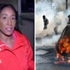 How day of protests unfolded as disorder breaks out across France