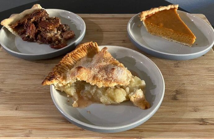 I made Ina Garten’s apple, pumpkin, and pecan pies. The best recipe of the day surprised me, and I’m saving it forever.
