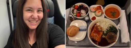 I paid $900 to upgrade to Delta One. The suite was like a mini-hotel, but the food was disappointing.